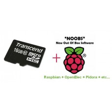 All-in-one Multi OS - 16GB Micro SD Card for Raspberry Pi B+ (Class 10 - High Speed)